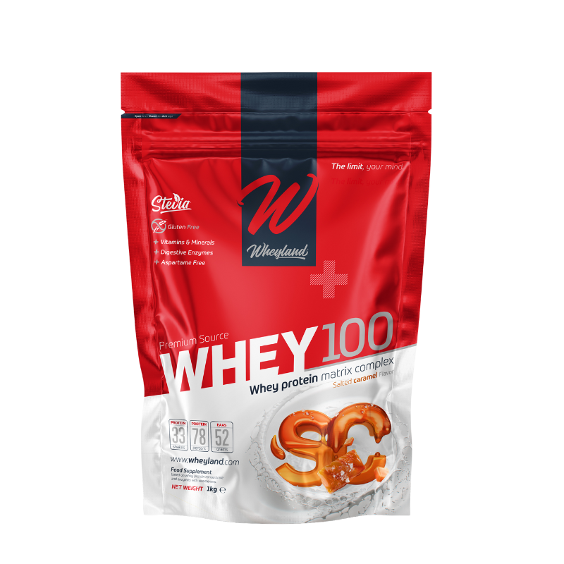 Wheyland Whey 100 Salted Caramel
