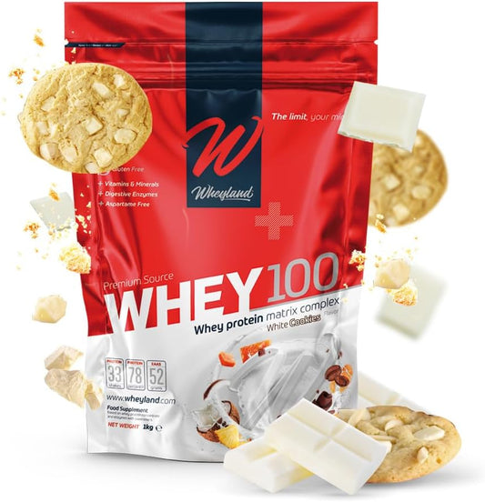 Wheyland Whey 100 White Cookies Flavor