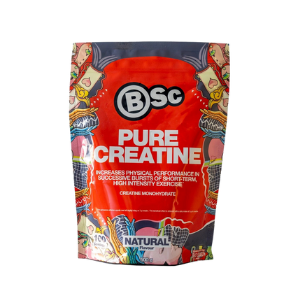 Pure Creatine 500 gram og Shaker