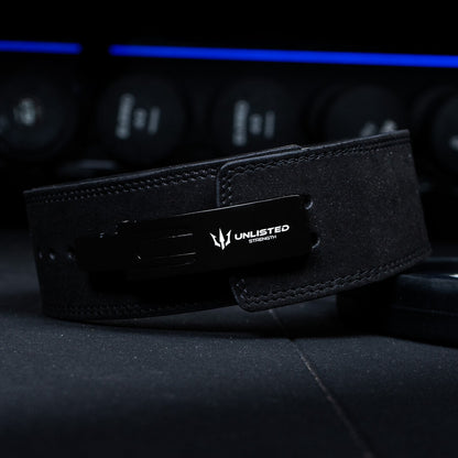 Sort Unlisted Strength lever belt set forfra