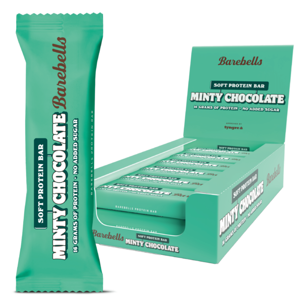 Barebells Soft Protein Bar - Minty Chocolate 12x55g