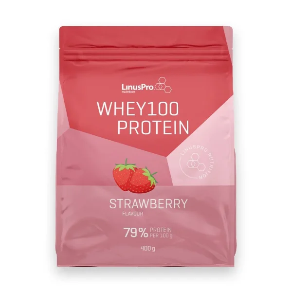 LinusPro Whey100 Strawberry 1kg