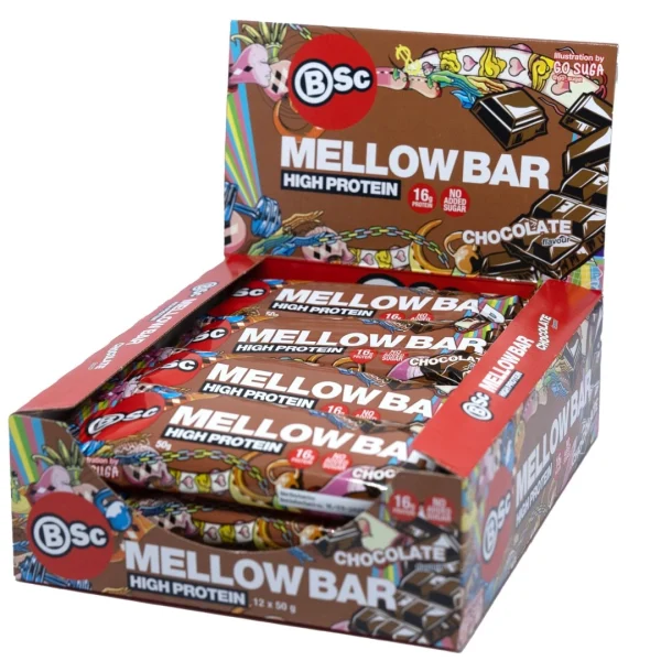BSC Supplements - Mellow bar Chocolate 12x50g